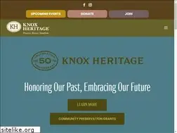 Sites similar to knoxheritage.org