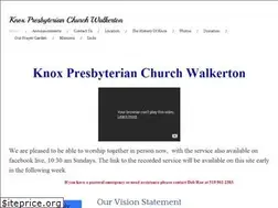 Sites similar to knoxpresbyterianwalkerton.com