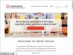 Sites similar to knoxvegan.com