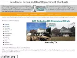 Sites similar to knoxvilleroofingandsiding.com