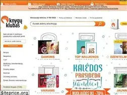 Sites similar to knyguklubas.lt