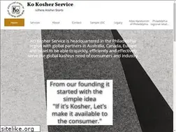 Sites similar to ko-kosher-service.org