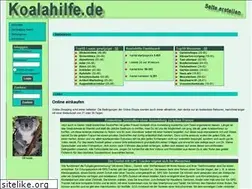 Sites similar to koalahilfe.de