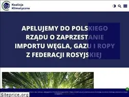 Sites similar to koalicjaklimatyczna.org