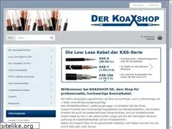 Sites similar to koaxshop.de