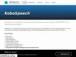 Sites similar to kobaspeech.com