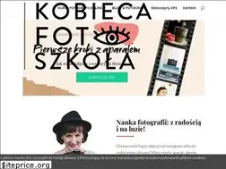 Sites similar to kobiecafotoszkola.pl