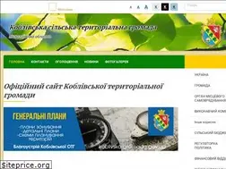 Sites similar to koblivska-gromada.gov.ua