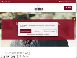 Sites similar to kobold-bestattungen.de