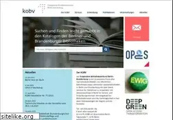 Sites similar to kobv.de