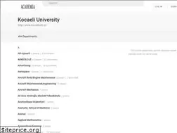 Sites similar to kocaeli.academia.edu