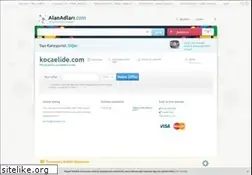 Sites similar to kocaelide.com