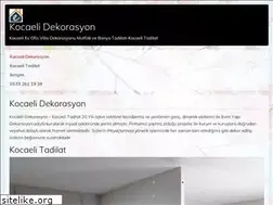 Sites similar to kocaelidekorasyon.com.tr