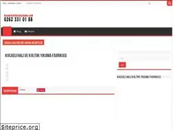 Sites similar to kocaelihalikoltukyikama.com