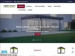 Sites similar to kocaelipergola.com