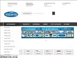 Sites similar to kocaksu.com.tr