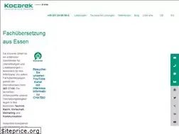 Sites similar to kocarek-gmbh.com