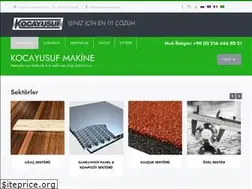 Sites similar to kocayusufmakine.com