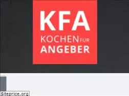 Sites similar to kochen-fuer-angeber.de
