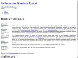 Sites similar to kochersperger-genealogie.de