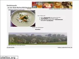 Sites similar to kochfreunde.ruhr-uni-bochum.de