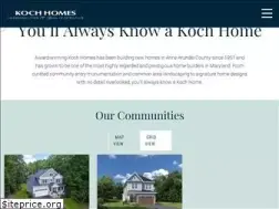 Sites similar to kochhomes.com