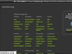 Sites similar to kocholo.org