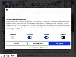 Sites similar to kochundbenedict.de