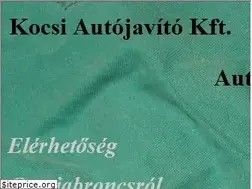 Sites similar to kocsi.kocsikft.hu