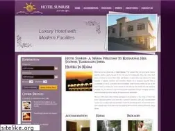 Sites similar to kodaihotelsunrise.com