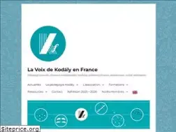 Sites similar to kodaly.fr