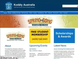 Sites similar to kodaly.org.au