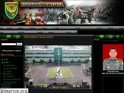 Sites similar to kodam-ii-sriwijaya.mil.id