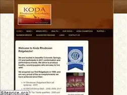 Sites similar to kodaridgebacks.com
