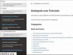 Sites similar to kodegeek.com