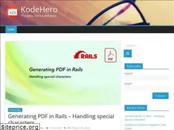 Sites similar to kodehero.in