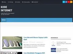Sites similar to kodeinternet.blogspot.com