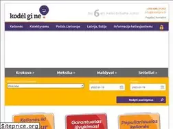 Sites similar to kodelgine.lt