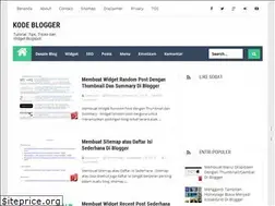 Sites similar to kodelogger.blogspot.com
