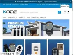 Sites similar to koderemotes.com.au