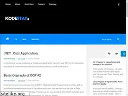 Sites similar to kodestat.blogspot.com