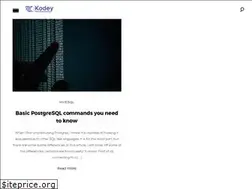Sites similar to kodey.co.uk