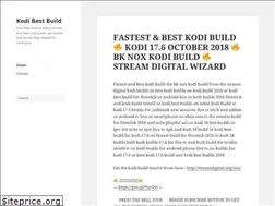 Sites similar to kodibetsbuild.wordpress.com