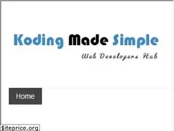 Sites similar to kodingmadesimple.com