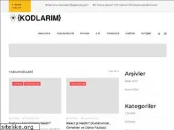 Sites similar to kodlarim.com