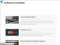 Sites similar to kodlasana.com