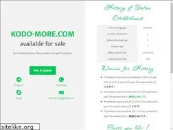Sites similar to kodo-more.com
