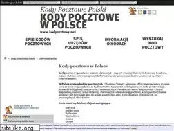Sites similar to kodpocztowy.net