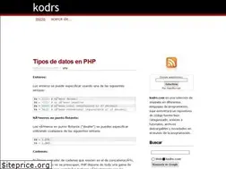 Sites similar to kodrs.com