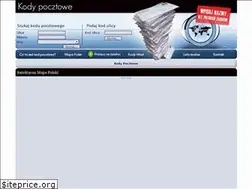 Sites similar to kody-pocztowe.biz